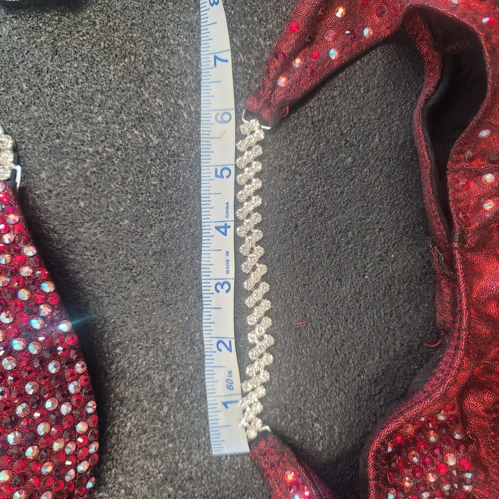 Red Rhinestone Bikini - Picture 5 of 5